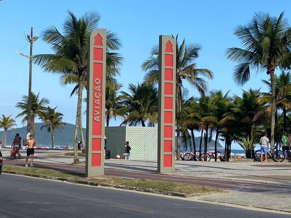 Praia Grande - Aviacao - Apto Estudio - 200 Mts Da Praia エクステリア 写真